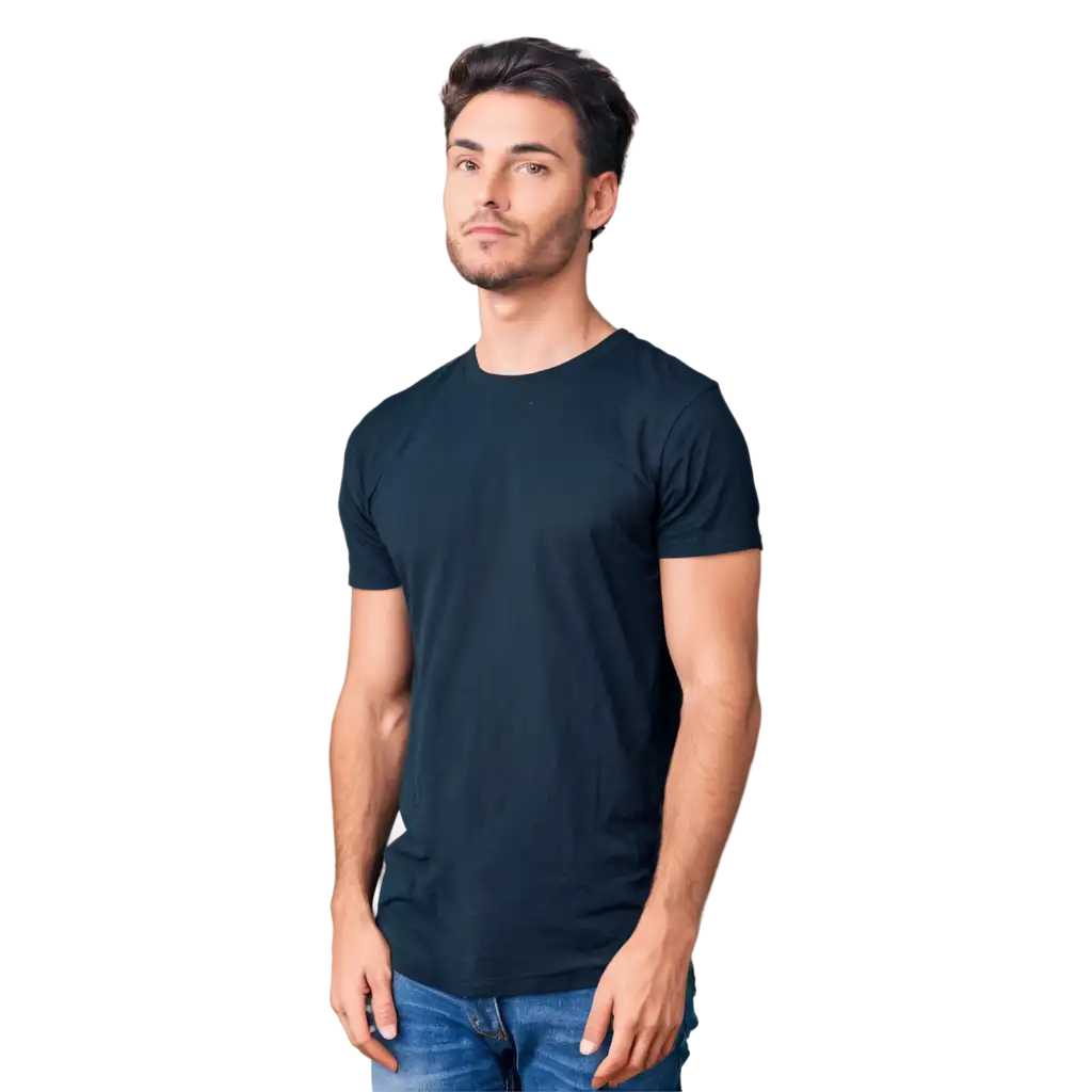 black tshirt for men