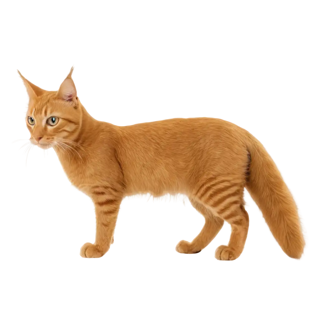 Vibrant-Yellow-Cat-PNG-Bringing-Bright-Feline-Charm-to-Digital-Spaces
