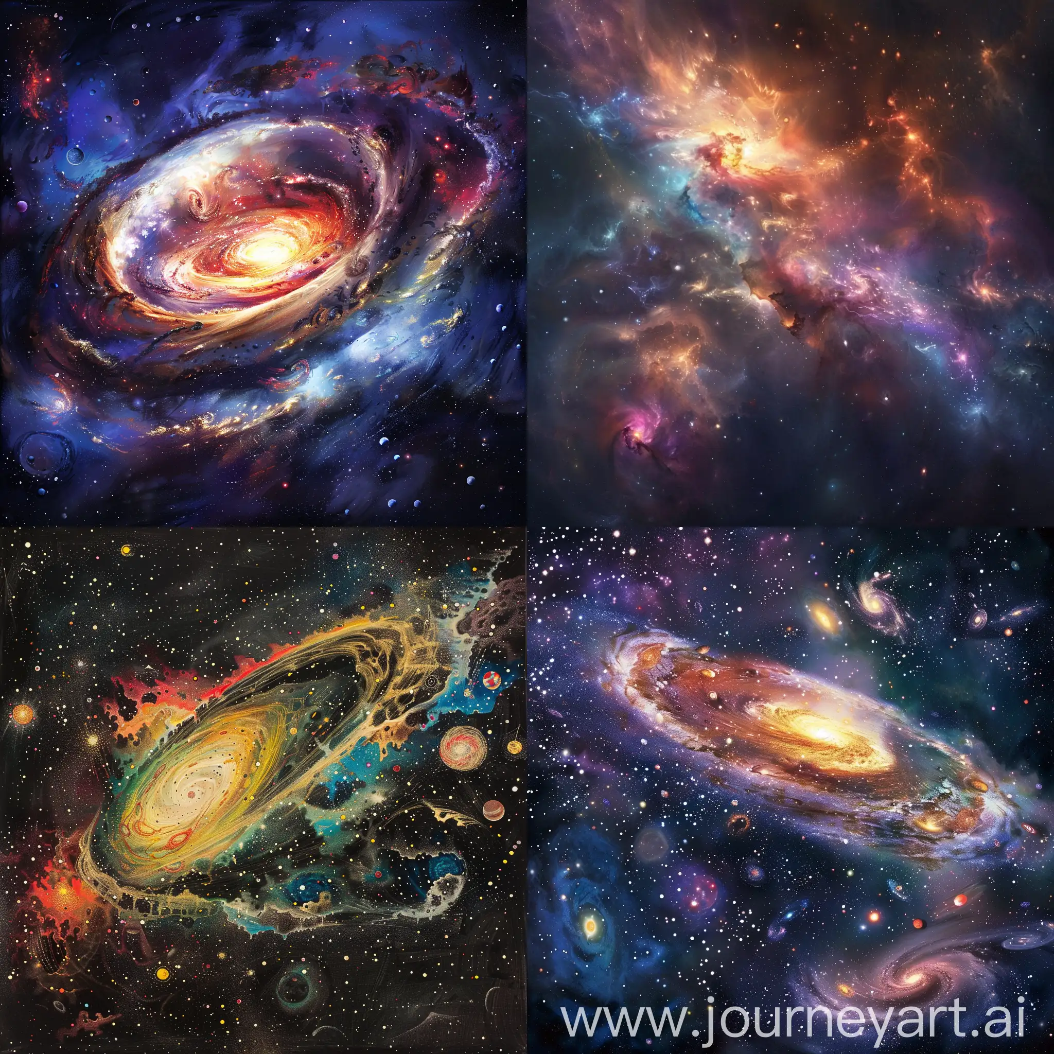 Vibrant-Cosmos-Landscape-with-Nebulae-and-Stars