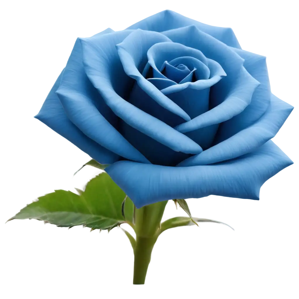 Exquisite-CloseUp-of-a-Blue-Rose-Elevating-Online-Presence-with-PNG-Format