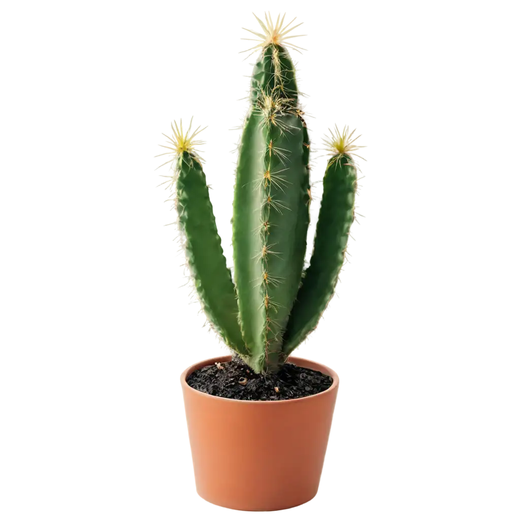 cactus tree in pot