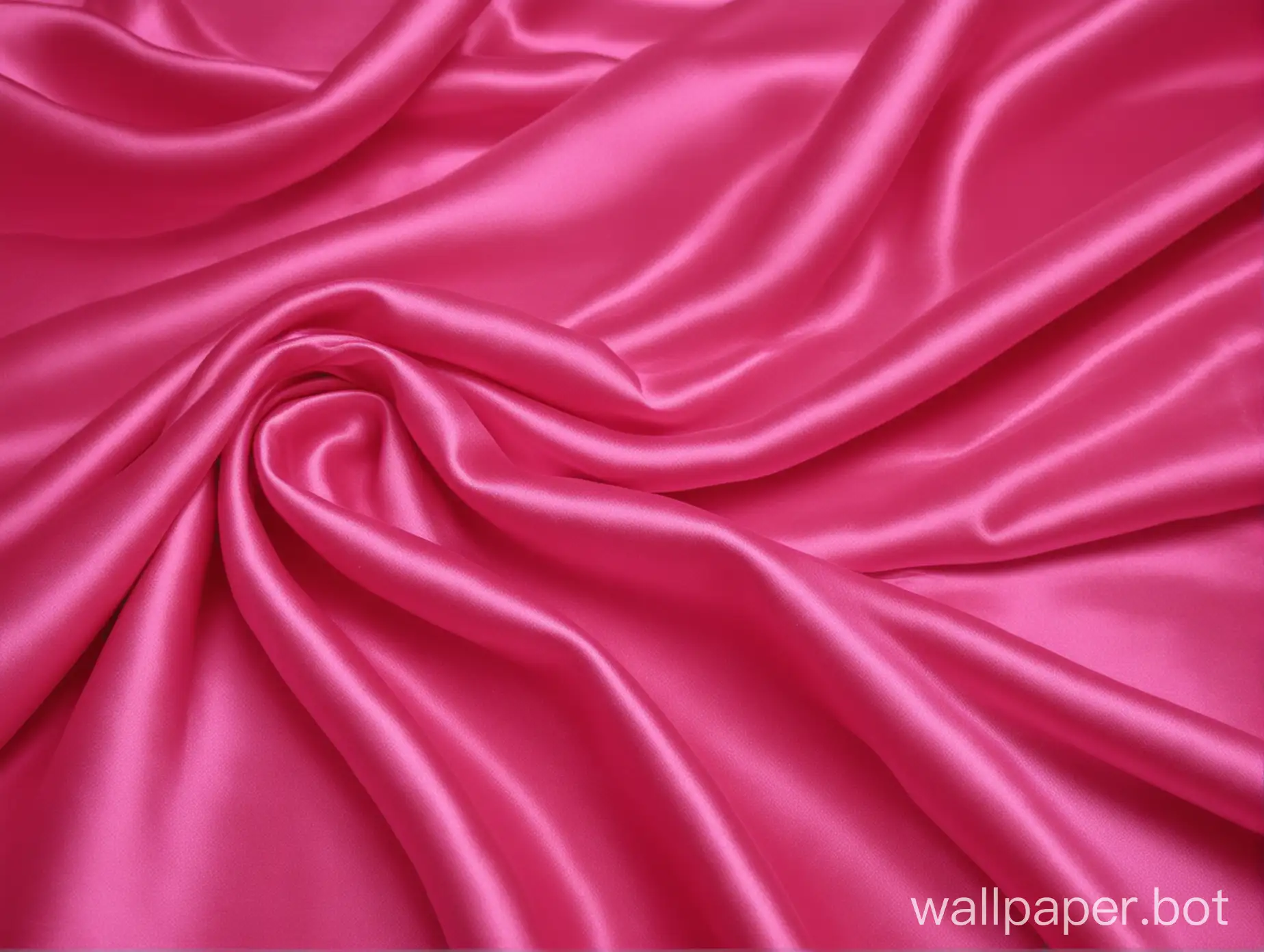 Opulent-Bed-in-Gentle-Hot-Pink-Fuchsia-Liquid-Mulberry-Silk-Charmeuse-Fabric