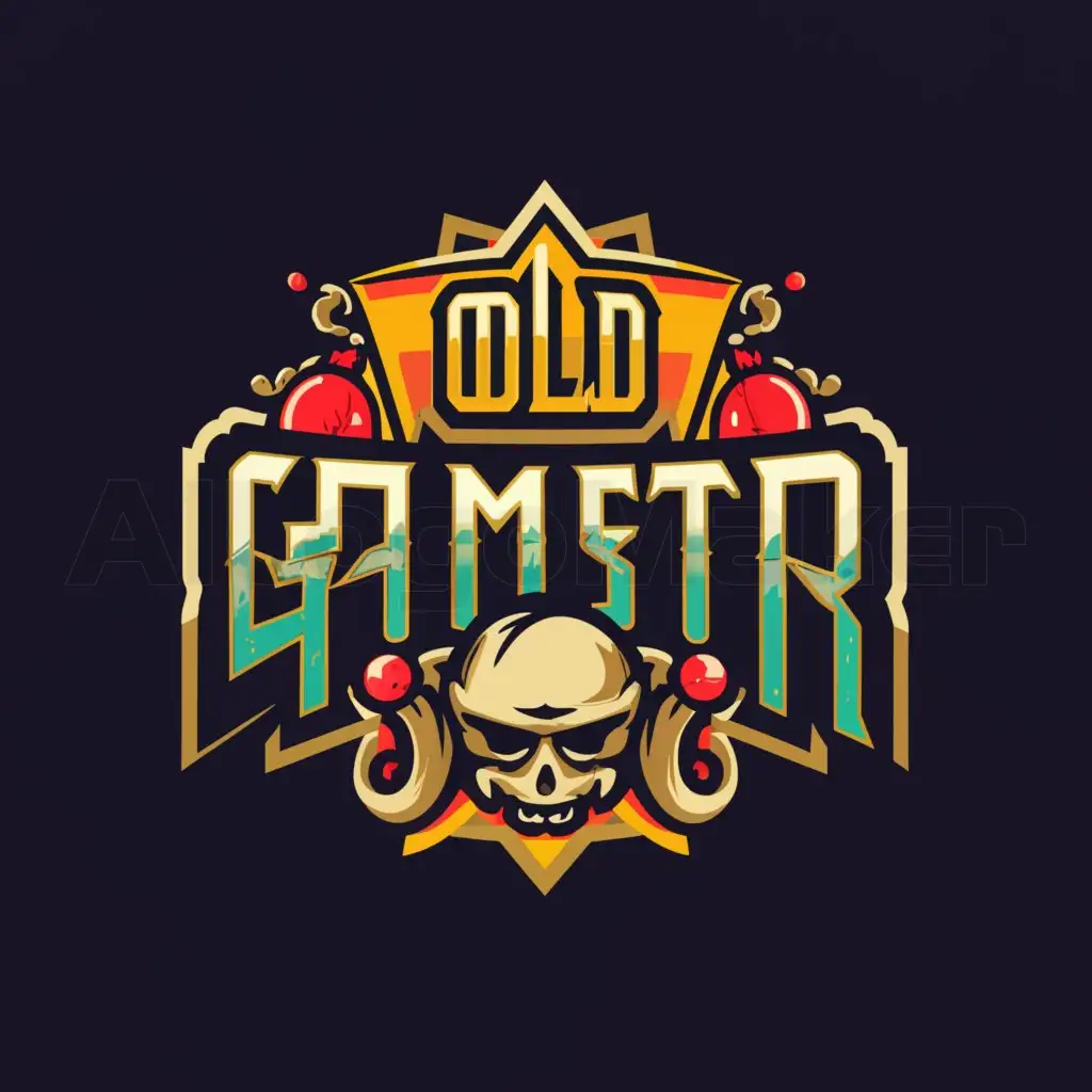 a logo design,with the text "OLD GAMESTER", main symbol:OG,complex,be used in Internet industry,clear background