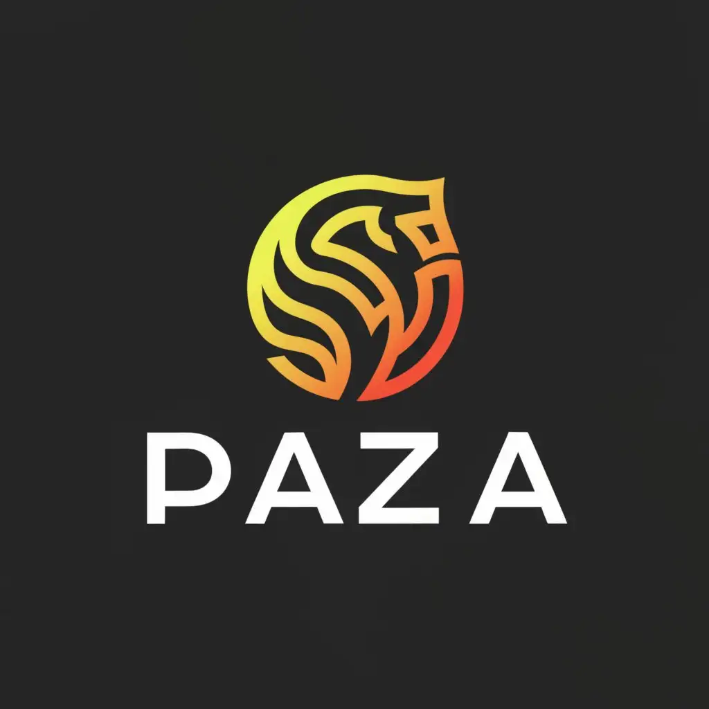 a logo design,with the text 'Pazia', main symbol:Animal foot and hand bound,Minimalistic,be used in App industry,clear background 