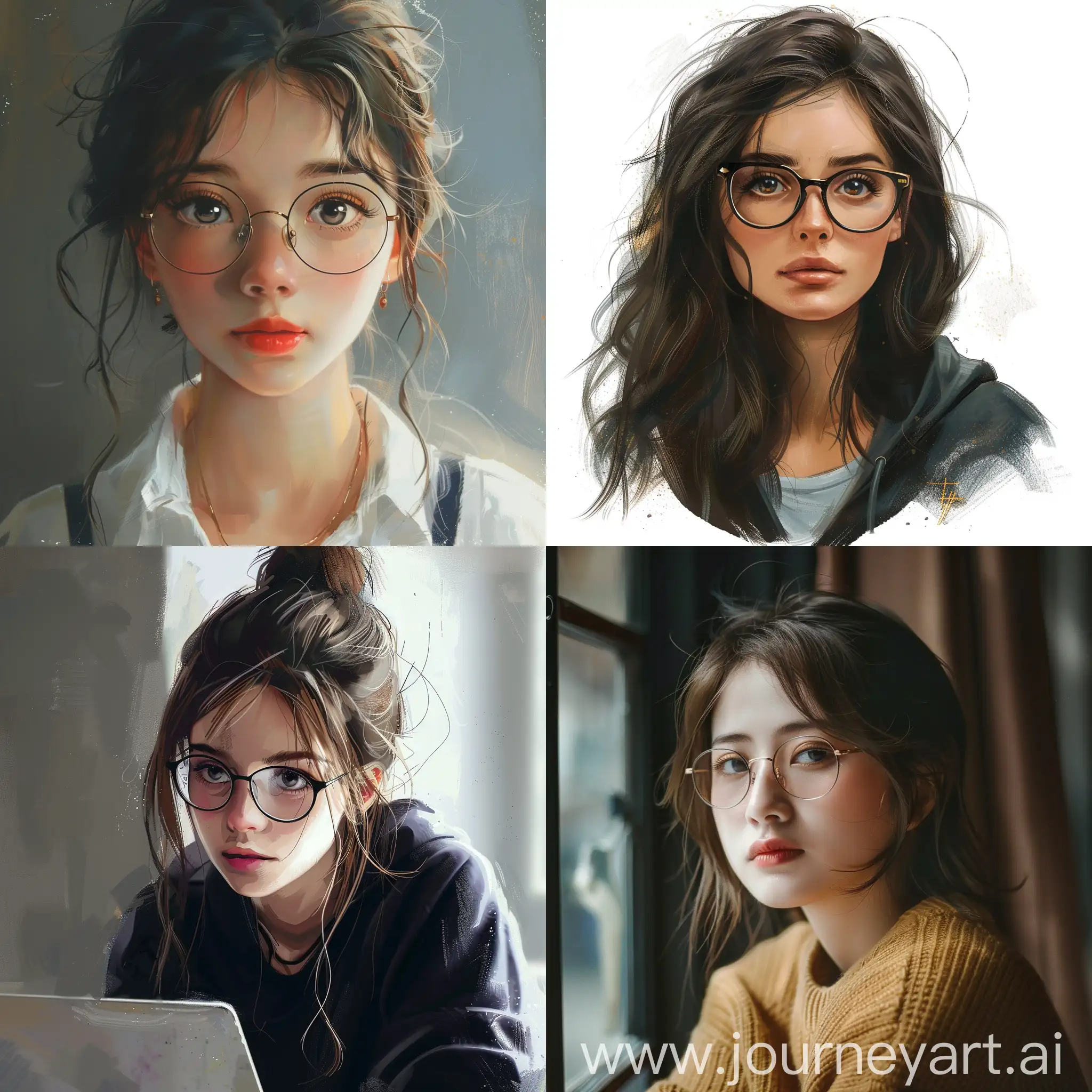 Smart-Student-Girl-Wearing-Glasses