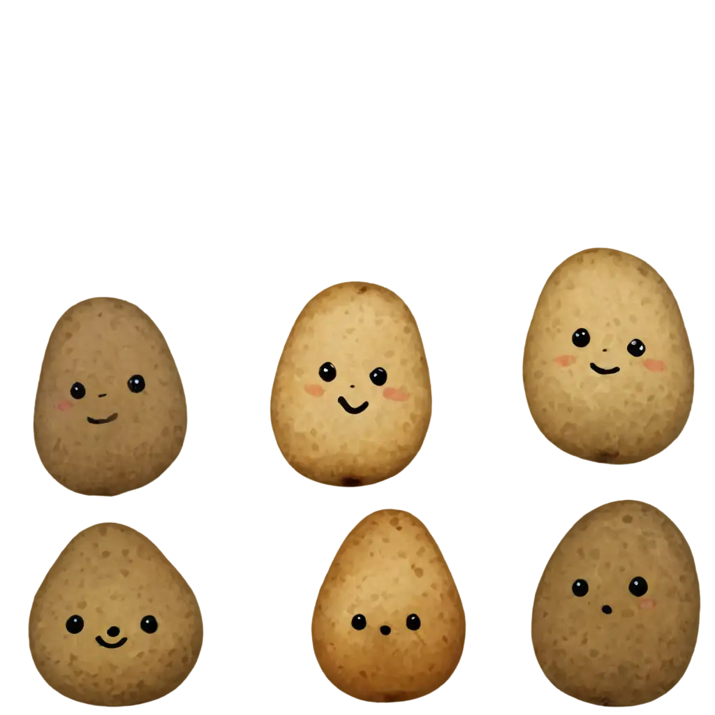 Adorable-PNG-Illustration-of-Cute-Potatoes-Enhance-Your-Content-with-HighQuality-Images