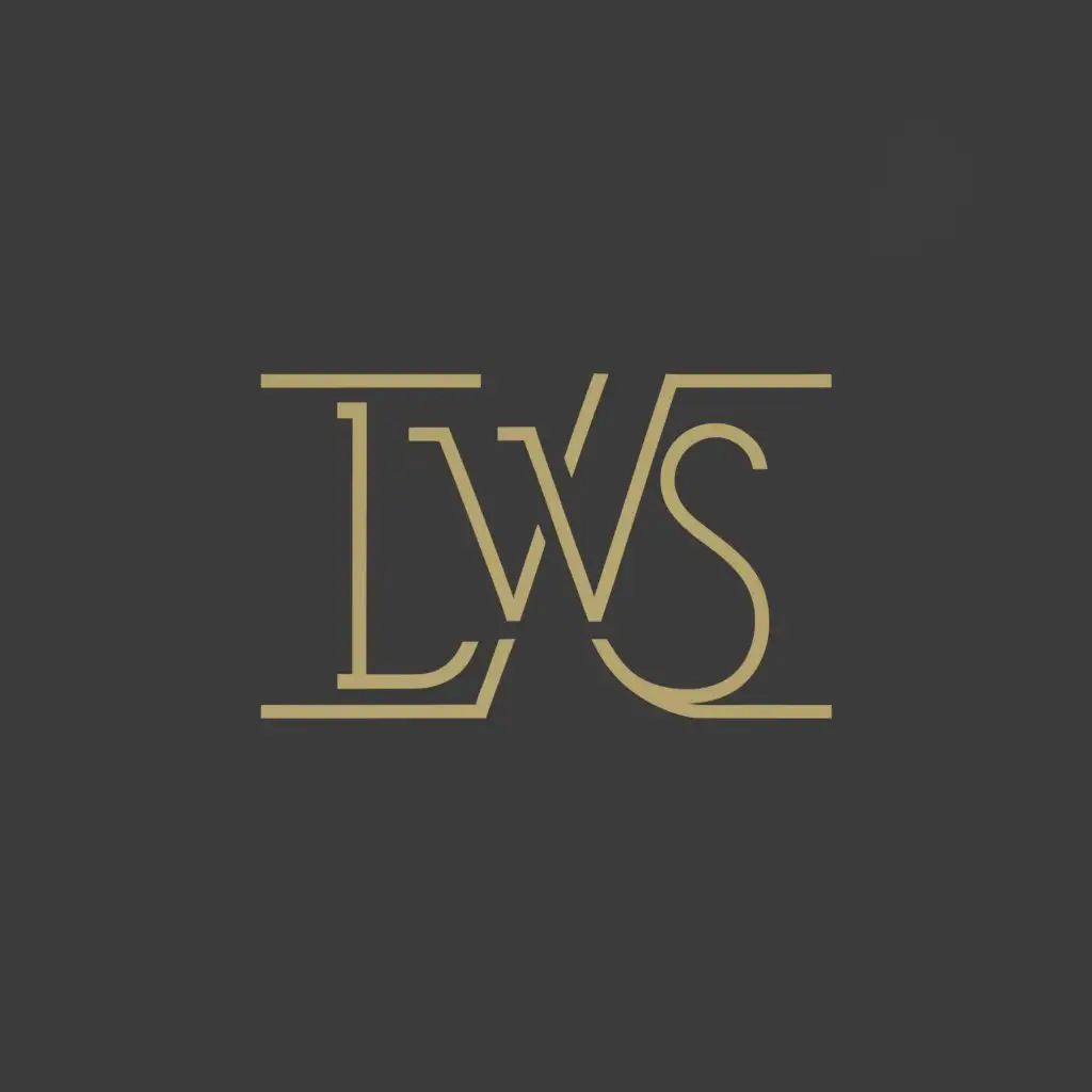 a logo design,with the text "Lawrence Searle", main symbol:LWS,Moderate,be used in Entertainment industry,clear background