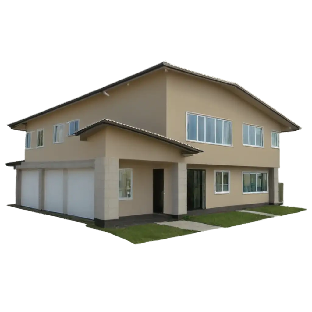 Creative-PNG-Image-of-a-Modern-House-Enhance-Your-Designs-with-HighQuality-Graphics