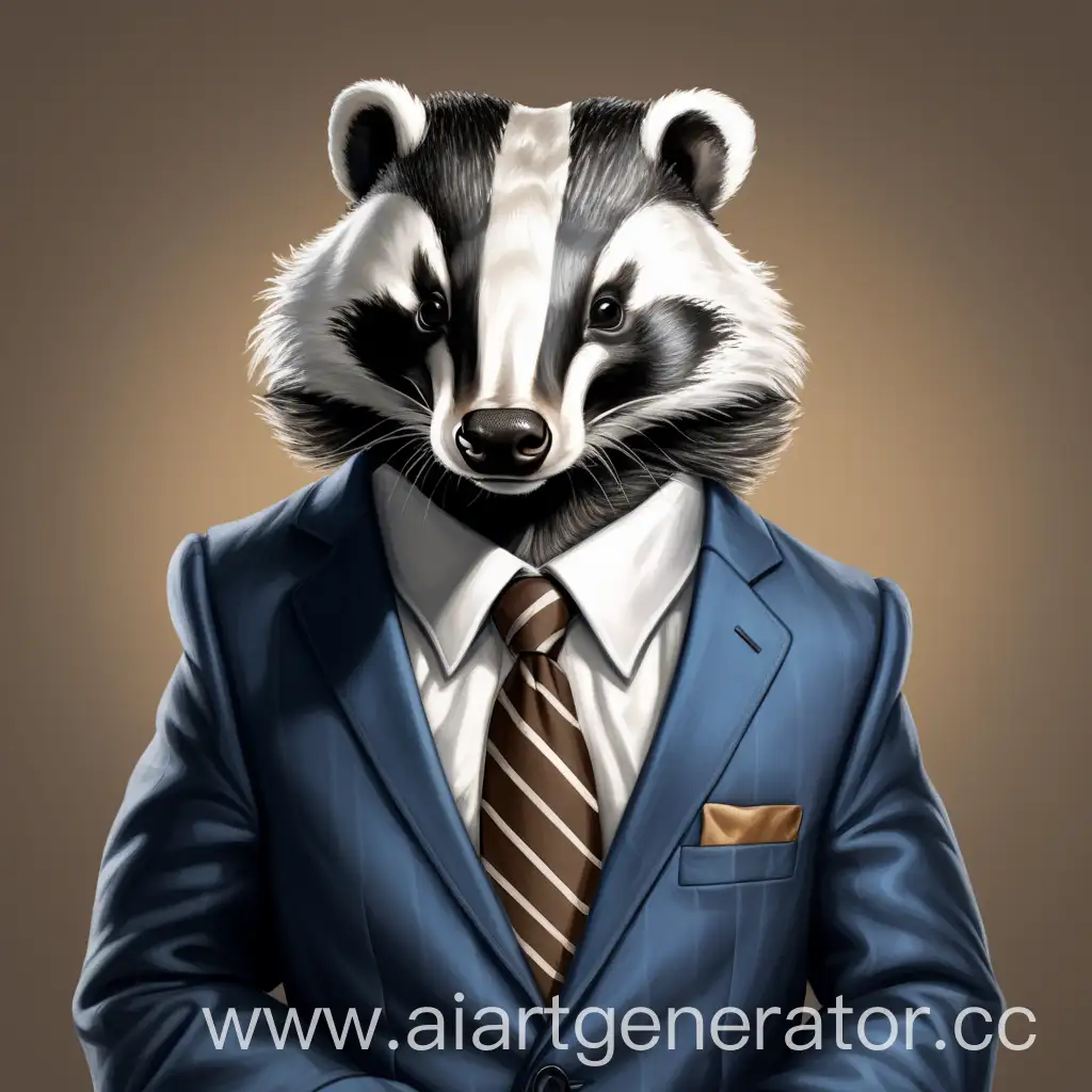 Zachar-the-Badger-Dapper-Business-Attire-Portrait