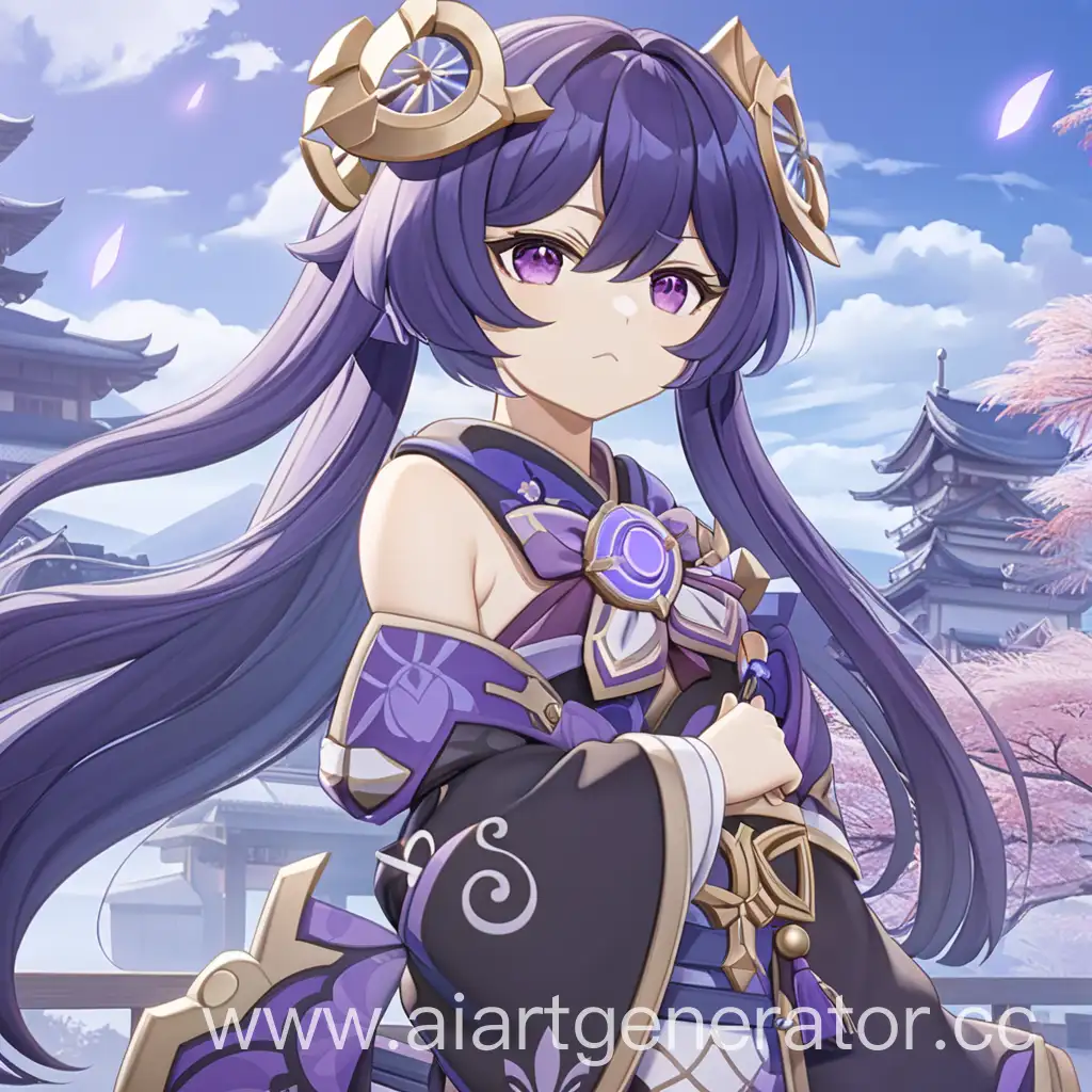 Anime-Girl-in-Genshin-Impact-Sumeru-Ethereal-Beauty-in-Purple-Palette