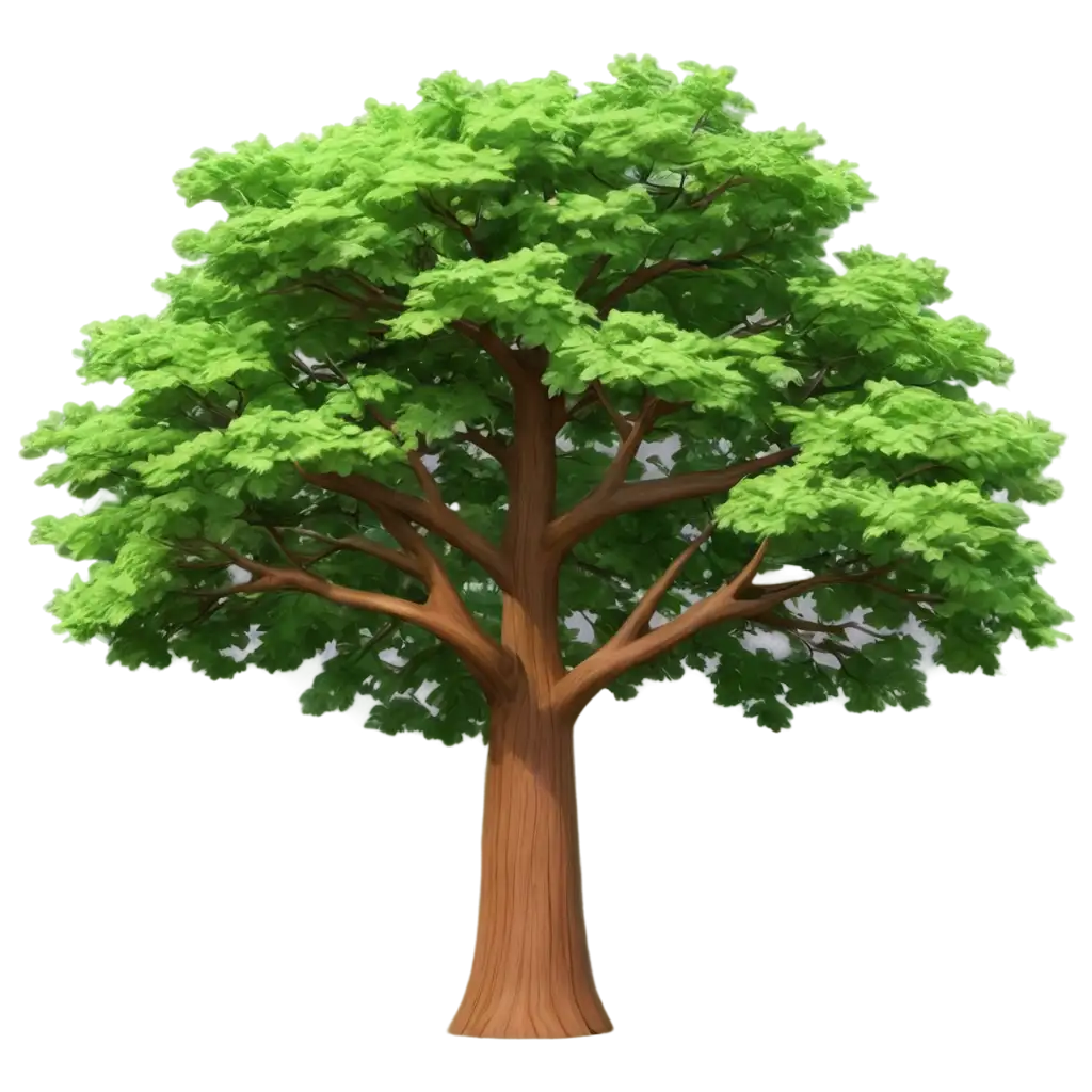 3D Big Tree PNG Stunning Digital Art for Nature Enthusiasts | PNG Prompt