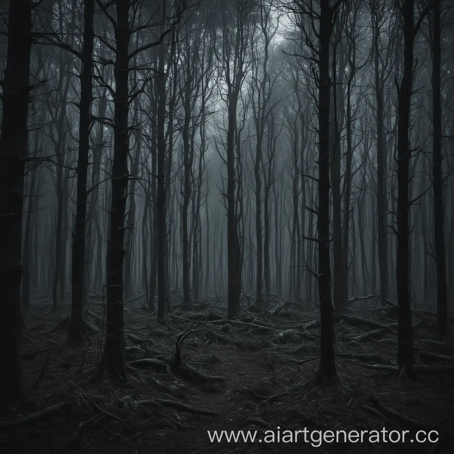 темный лес, кошмары
