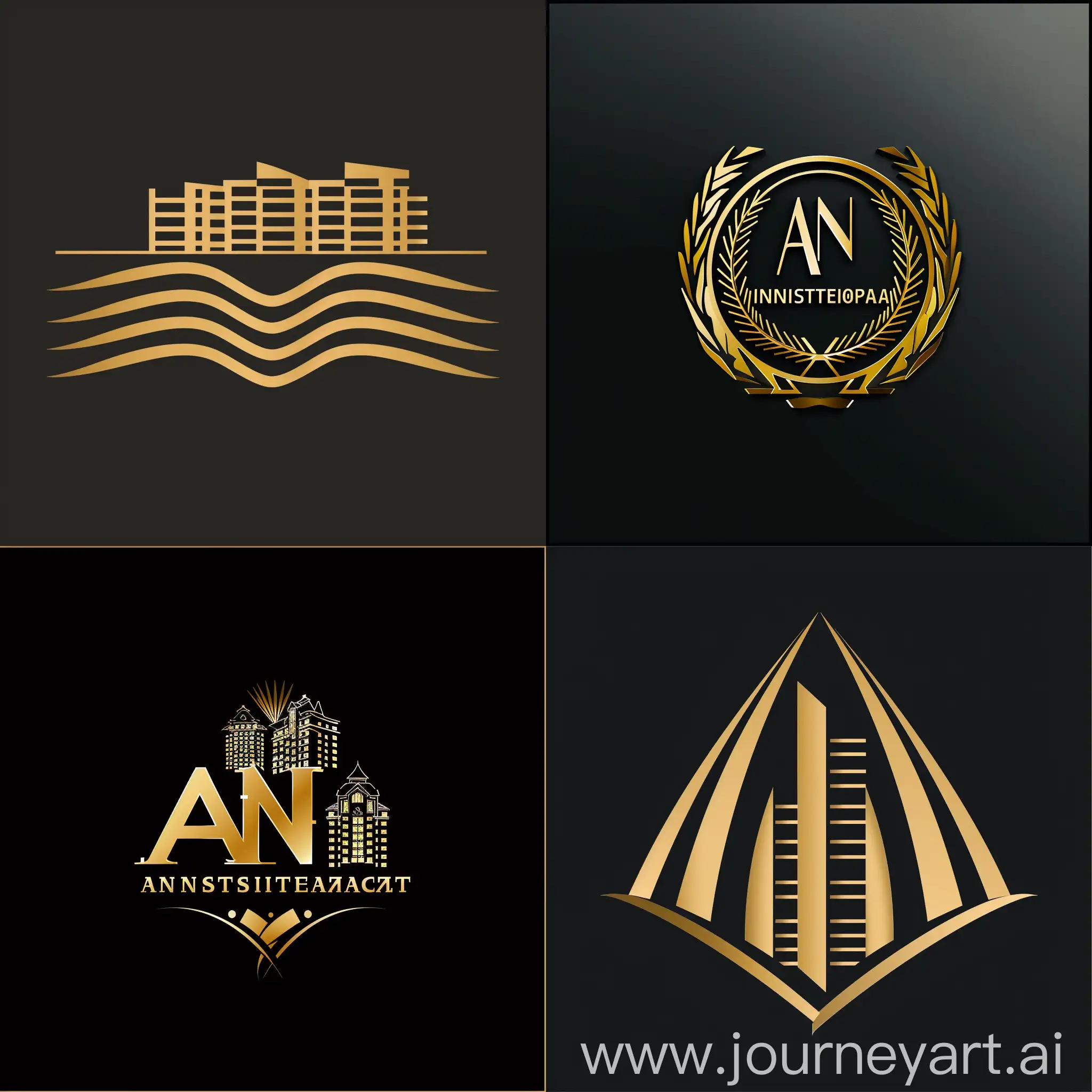 t is necessary to create a logo for the construction company "AN Investment". Construction of premium class hotels and apartment buildings in the resort town of Anapa.
