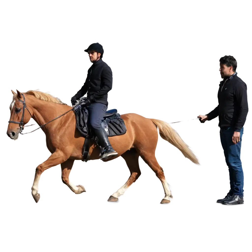 HighQuality-PNG-Image-of-a-Horse-with-Rider-Enhance-Your-Visual-Content