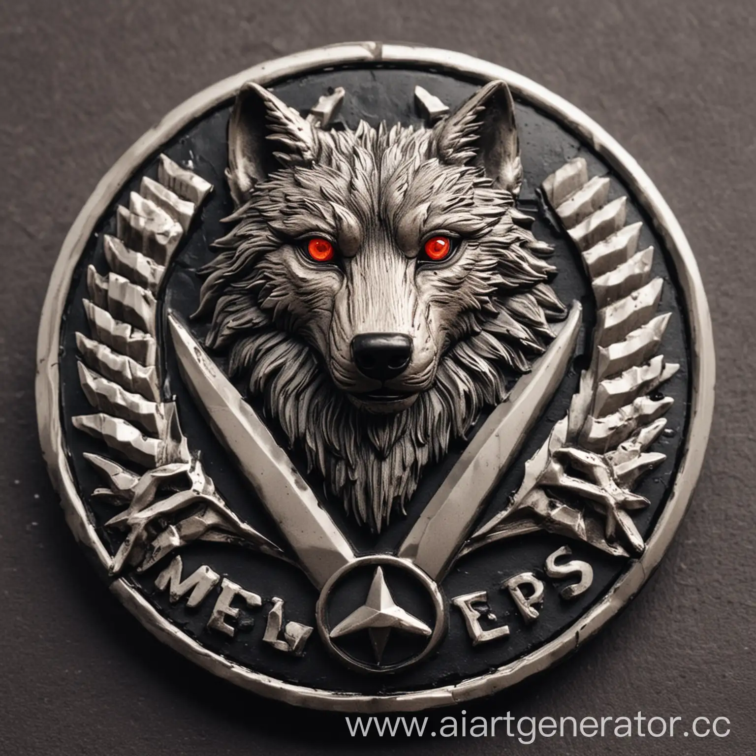 Wolf-in-Mercedes-Badge