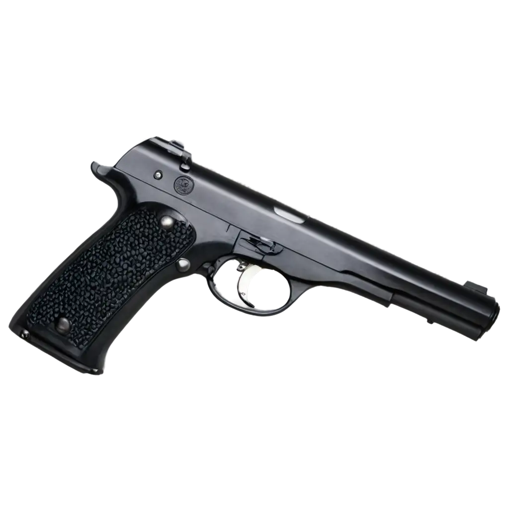 HighQuality-PNG-Image-of-a-Pistol-Enhance-Visuals-with-Crisp-Detail-and-Clarity