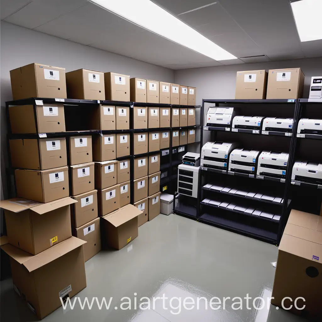 Organized-Storage-of-Printer-Cartridges-in-Boxes