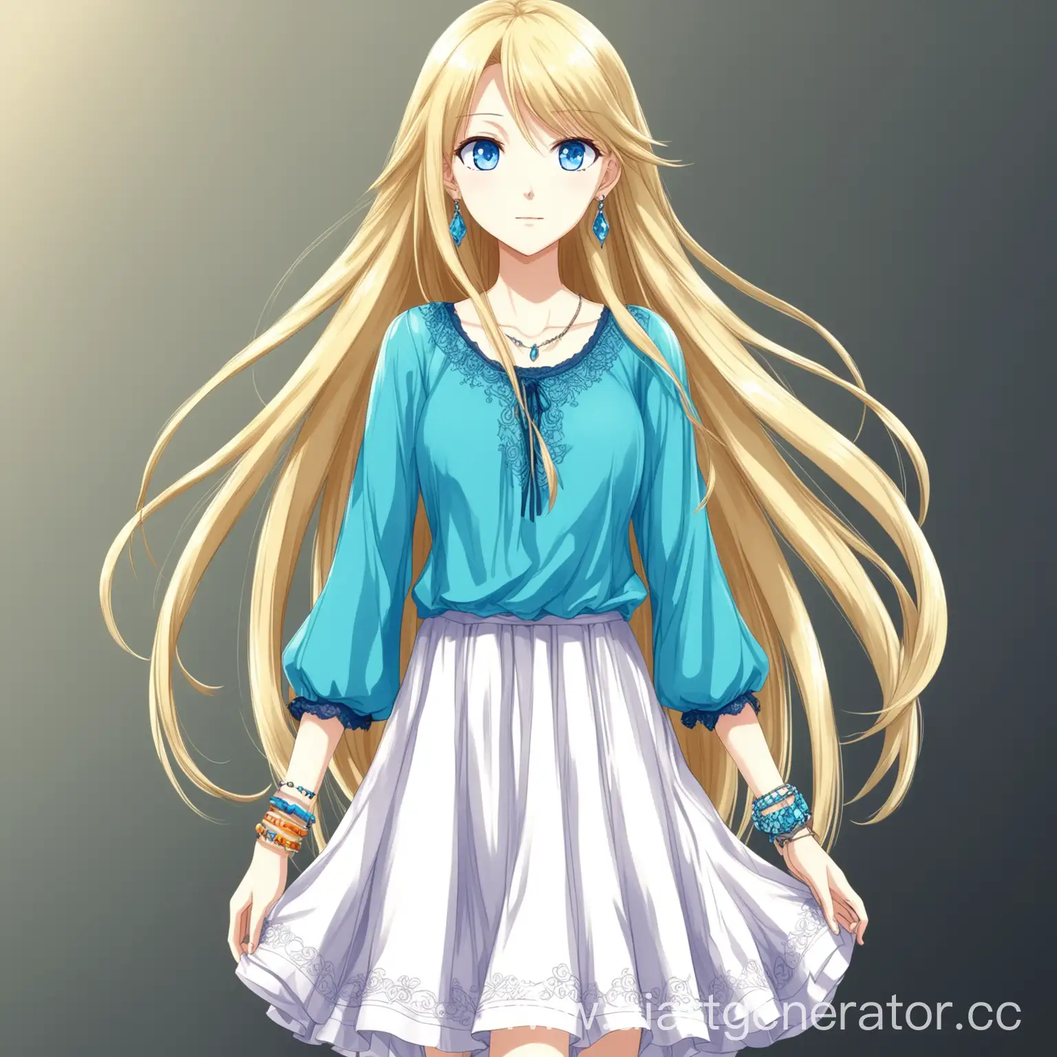 Blonde-Anime-Girl-in-Light-and-Stylish-Attire