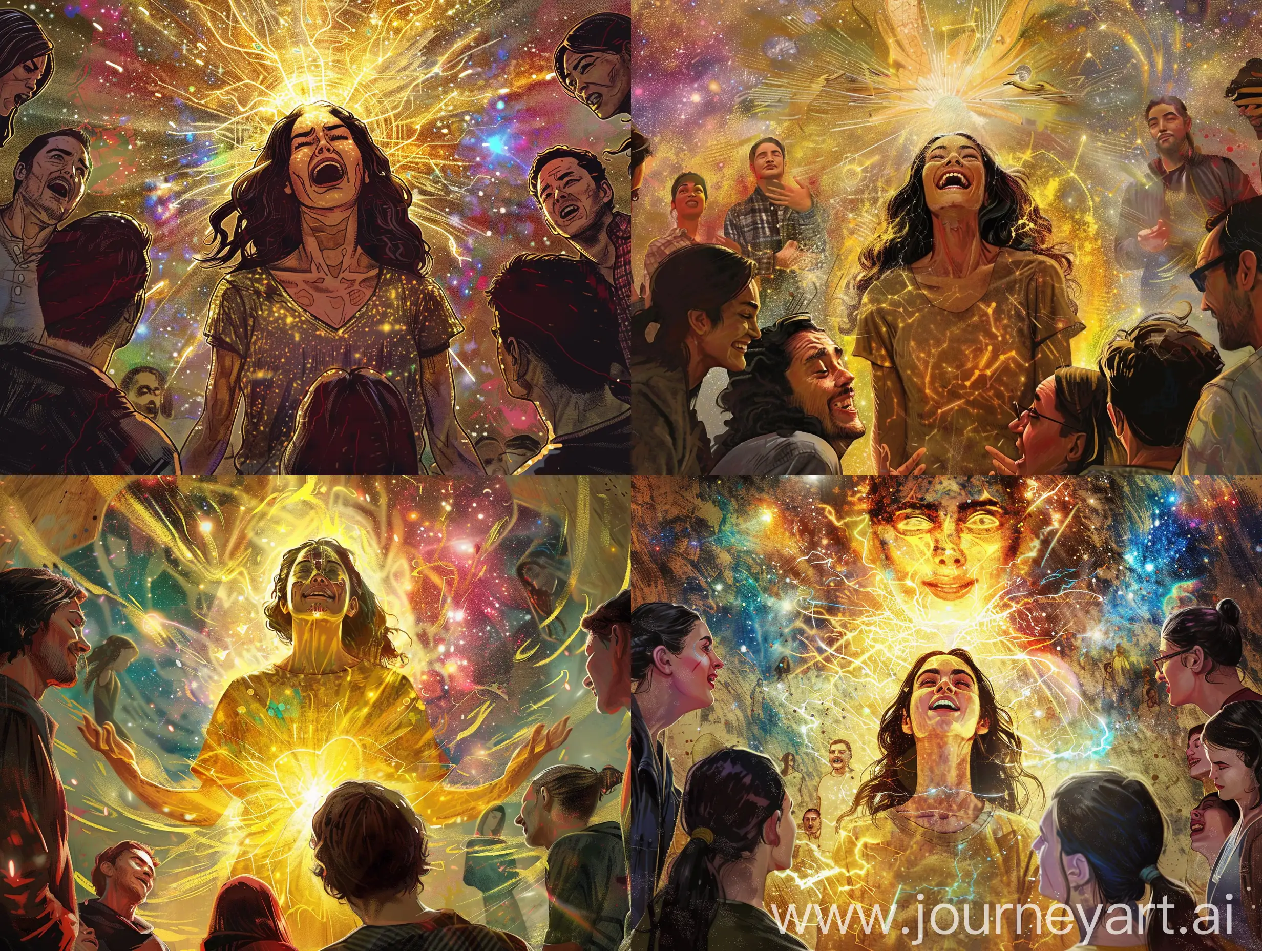 Radiant-Woman-Surrounded-by-Negative-Energy-in-Vibrant-Cosmic-Scene