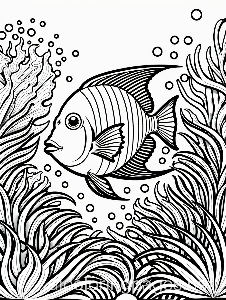 Coloring Page, black and white, line art, white background, without shadows,  Simplicity, Ample White Space. The background of the coloring page is plain white to make it easy for young children to color within the lines Angelfish swimming among corals from medium distance.
Coloring Page, black and white, line art, white background, no shadows, Simplicity, Ample White Space. The background of the coloring page is plain white to make it easy for young children to color within the lines. The outlines of all the subjects are easy to distinguish, making it simple for kids to easy for coloring, Coloring Page, black and white, line art, white background, Simplicity, Ample White Space. The background of the coloring page is plain white to make it easy for young children to color within the lines. The outlines of all the subjects are easy to distinguish, making it simple for kids to color without too much difficulty