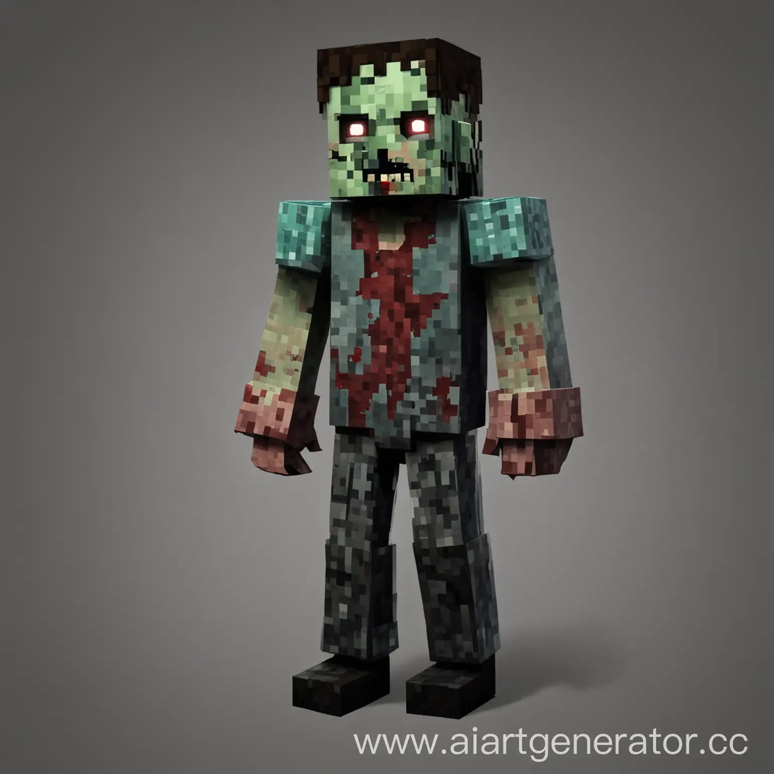 Minecraft Zombie Style Preview