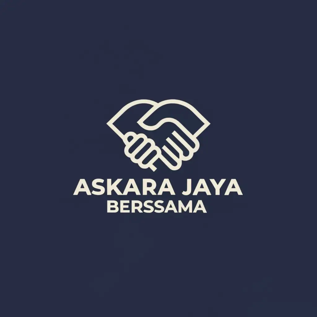 a logo design,with the text "ASKARA JAYA BERSAMA", main symbol:business,Moderate,clear background
