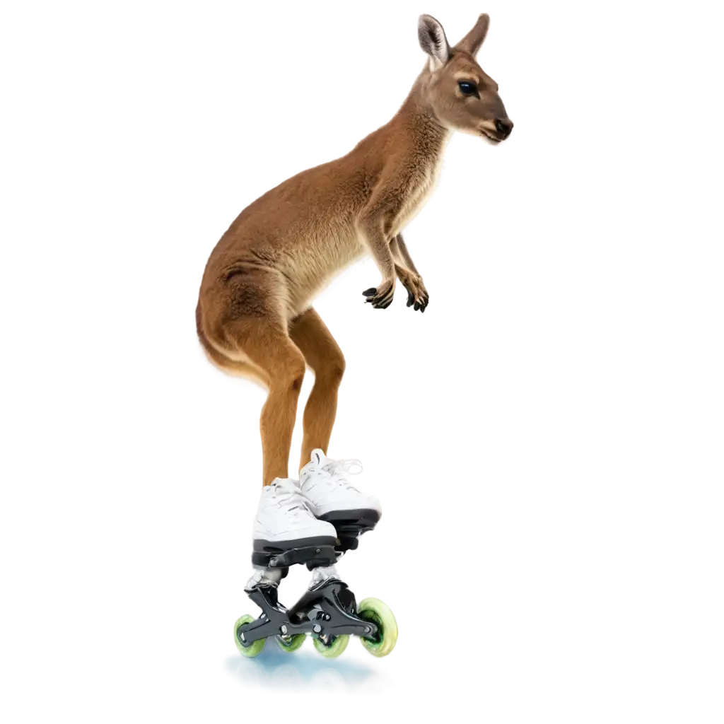 Vibrant-Kangaroo-on-Roller-Skates-PNG-Image-A-Playful-Addition-to-Websites-Articles-and-Social-Media-Posts
