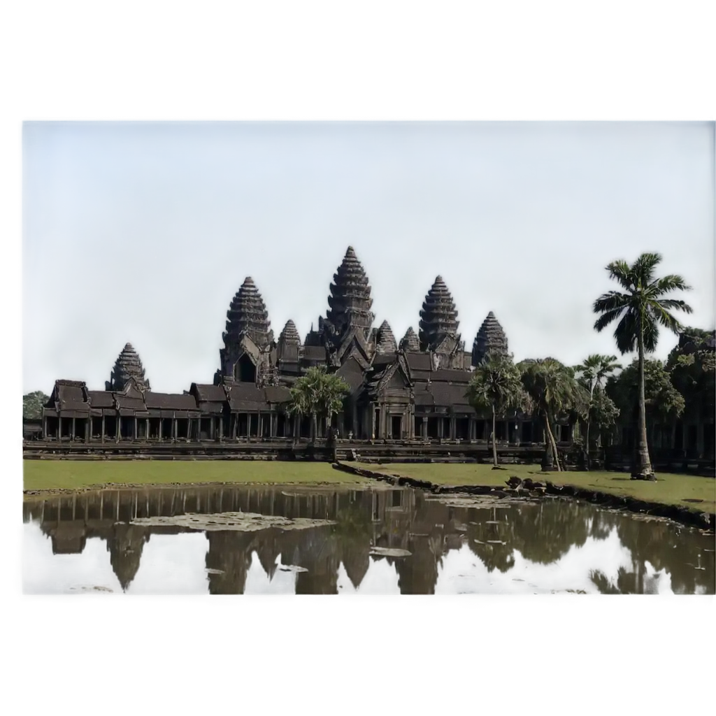 Angkor-Wat-PNG-Image-Enhancing-the-Beauty-and-Detail-of-the-Ancient-Temple
