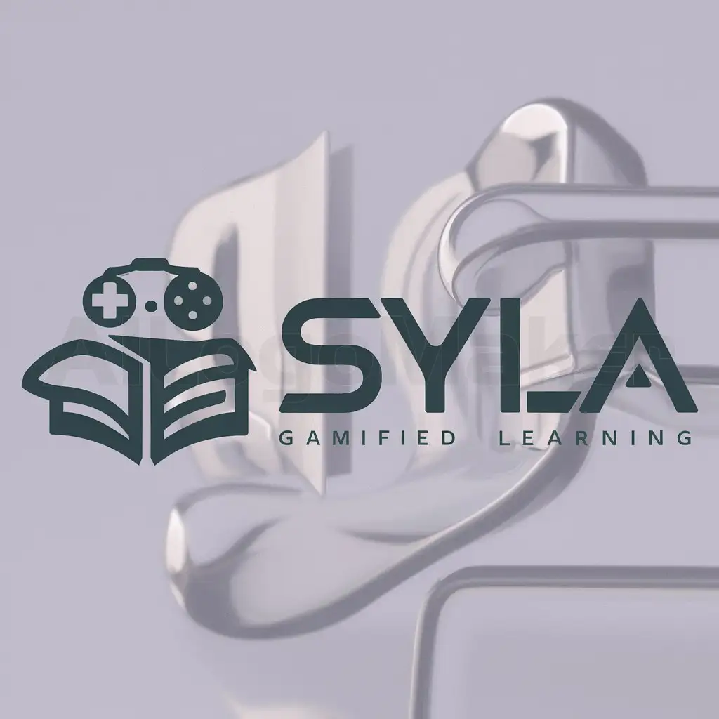 a logo design,with the text "SYLA", main symbol:Innovative design that depicts gamified learning,Moderate,clear background