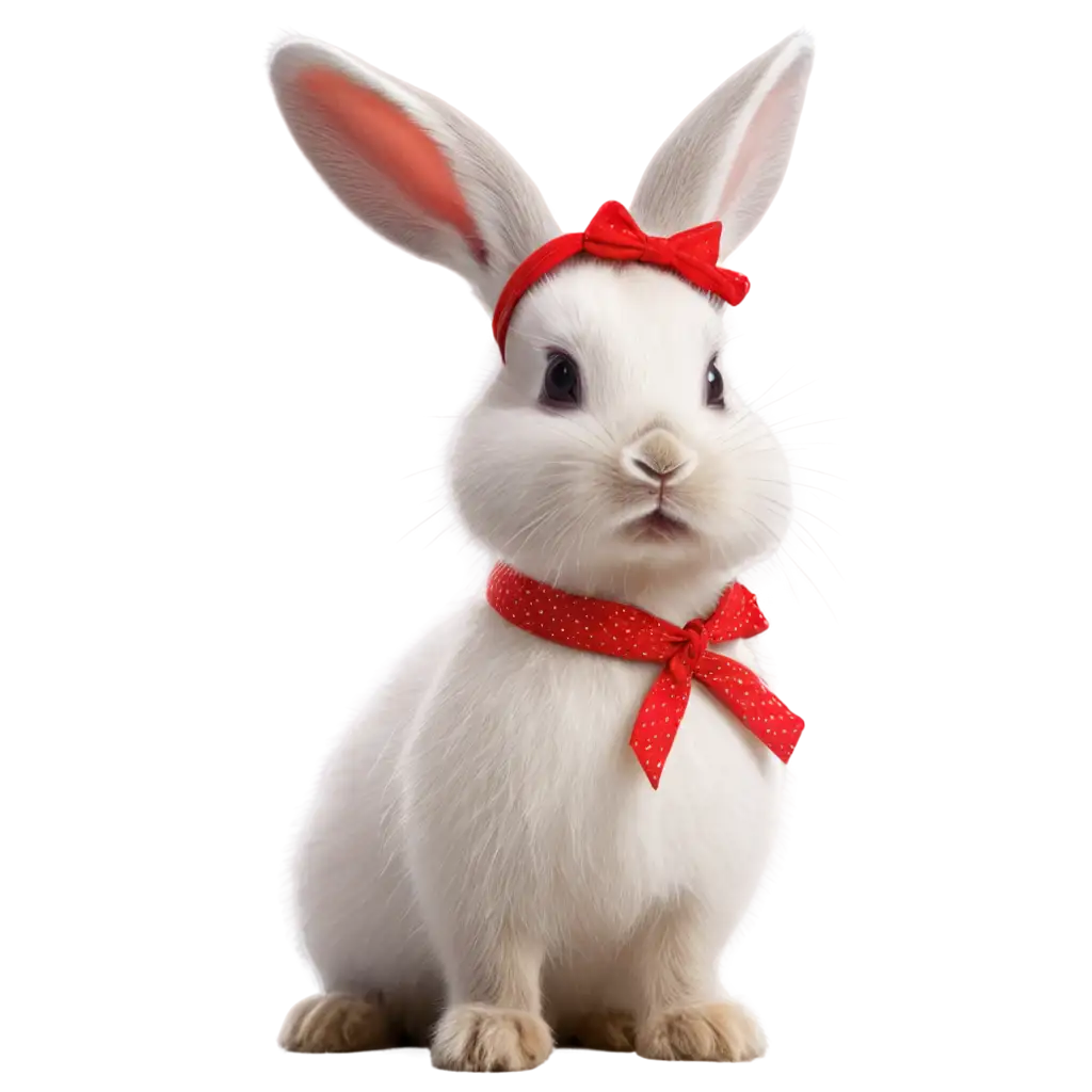 bunny ilastrator red band in head