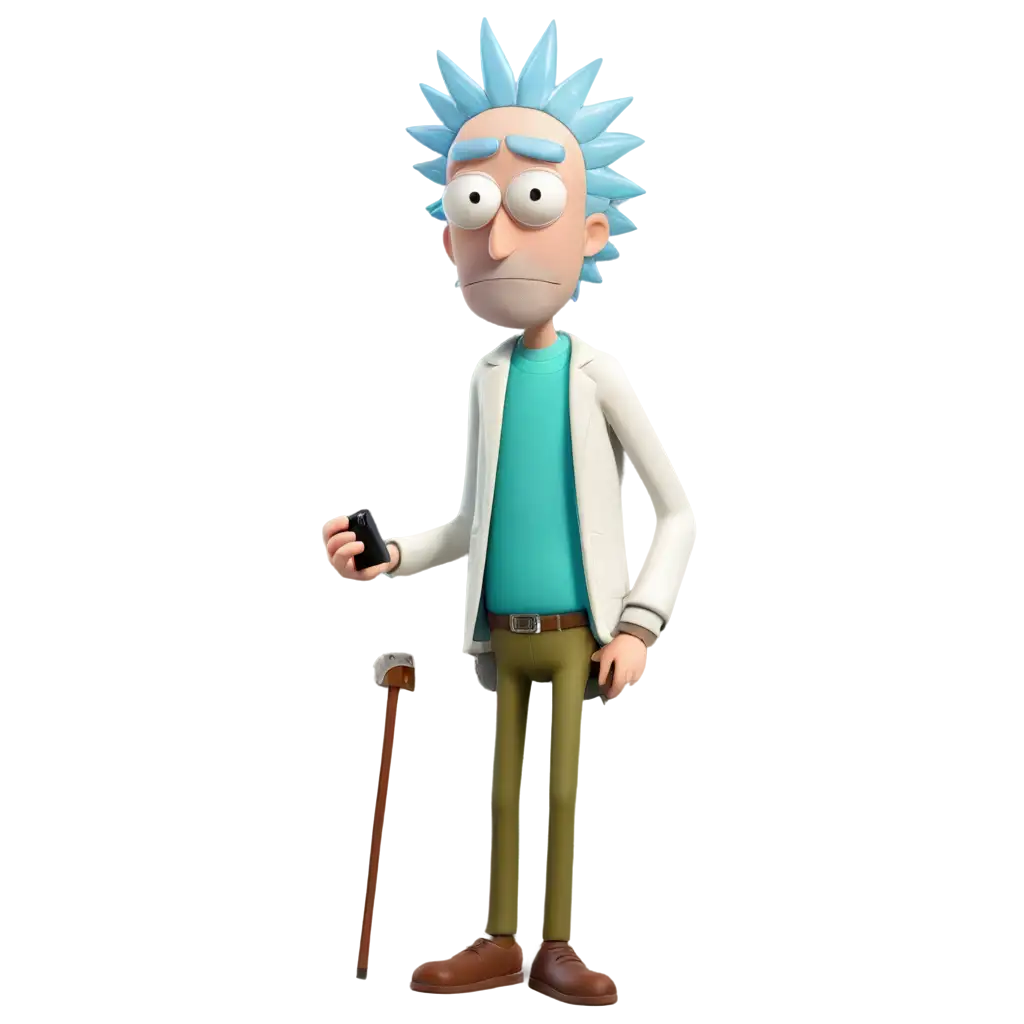 Rick-and-Morty-PNG-Rick-in-Switzerland-with-Conseil-and-Mountains