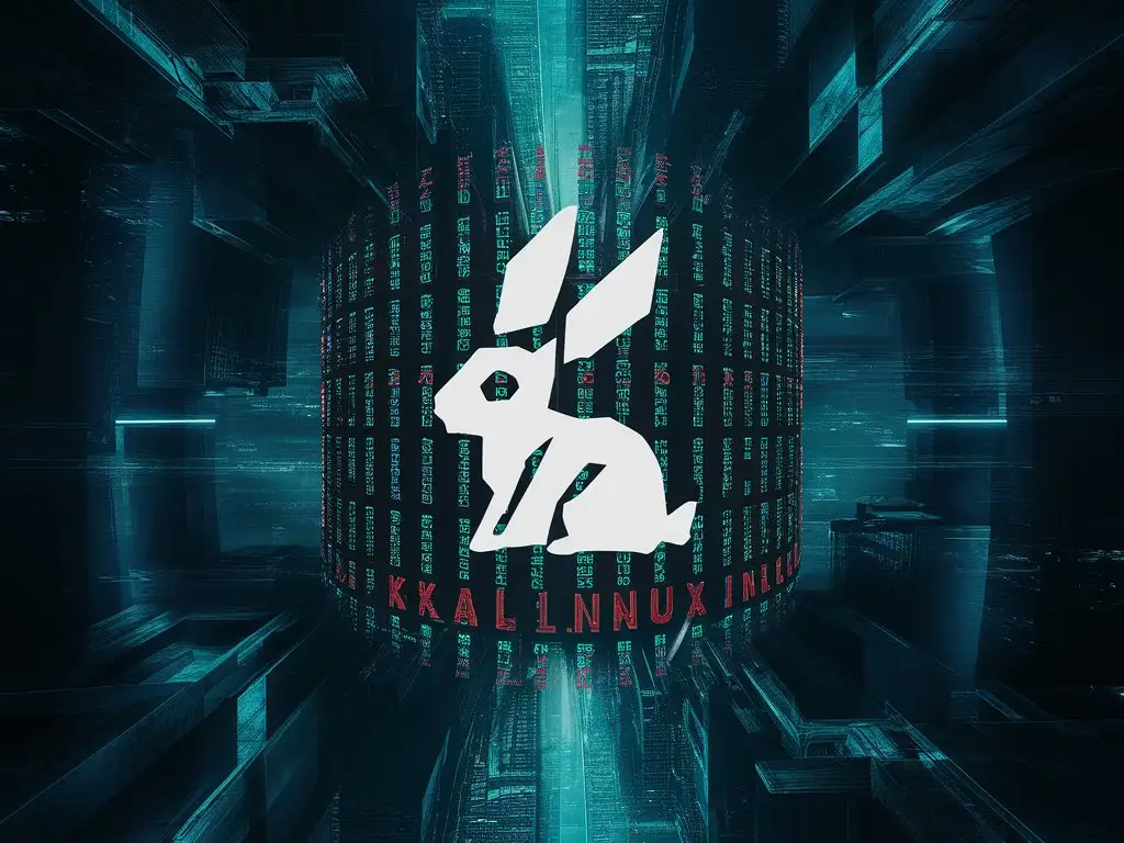 Kali-Linux-Matrix-Style-Wallpaper-with-White-Rabbit