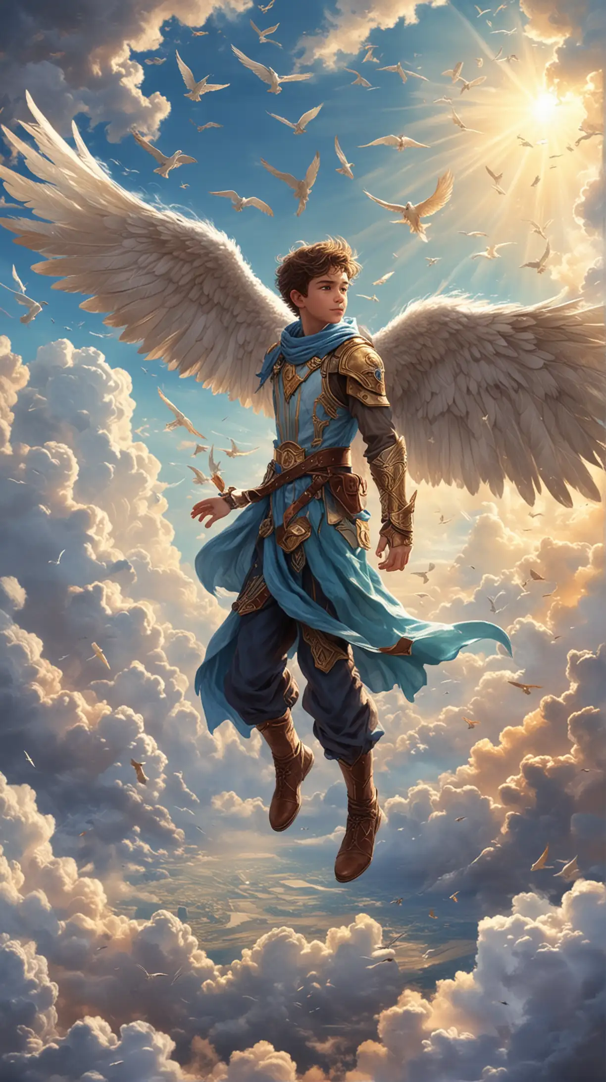  Aiden vowed to use his gift for the greater good. He became known as the "Sky Guardian," soaring through the skies by day, spreading hope and inspiration to all who beheld his graceful flights.