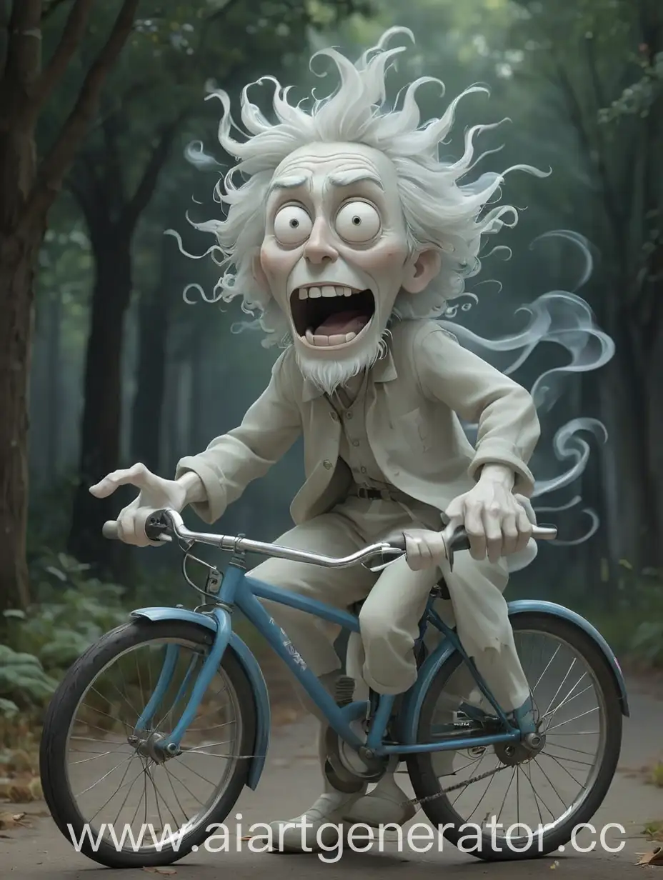 Cartoon-Ghost-Riding-a-Bicycle-Through-the-Night