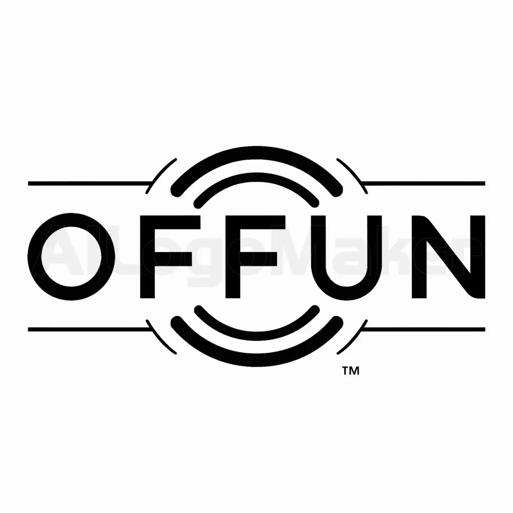 a logo design,with the text "Offun", main symbol:off,Moderate,be used in Retail industry,clear background