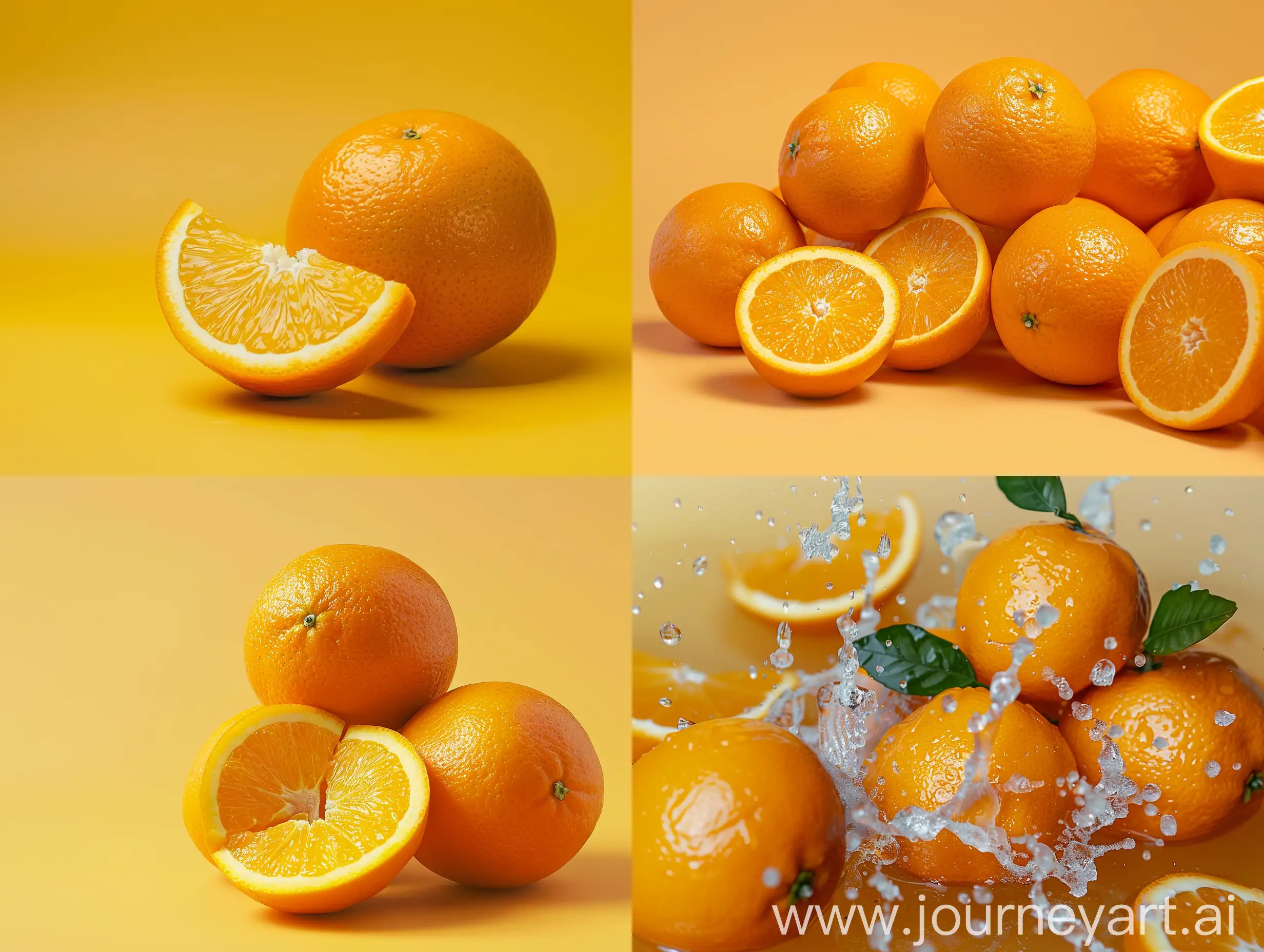 Real advertising photo of Orange