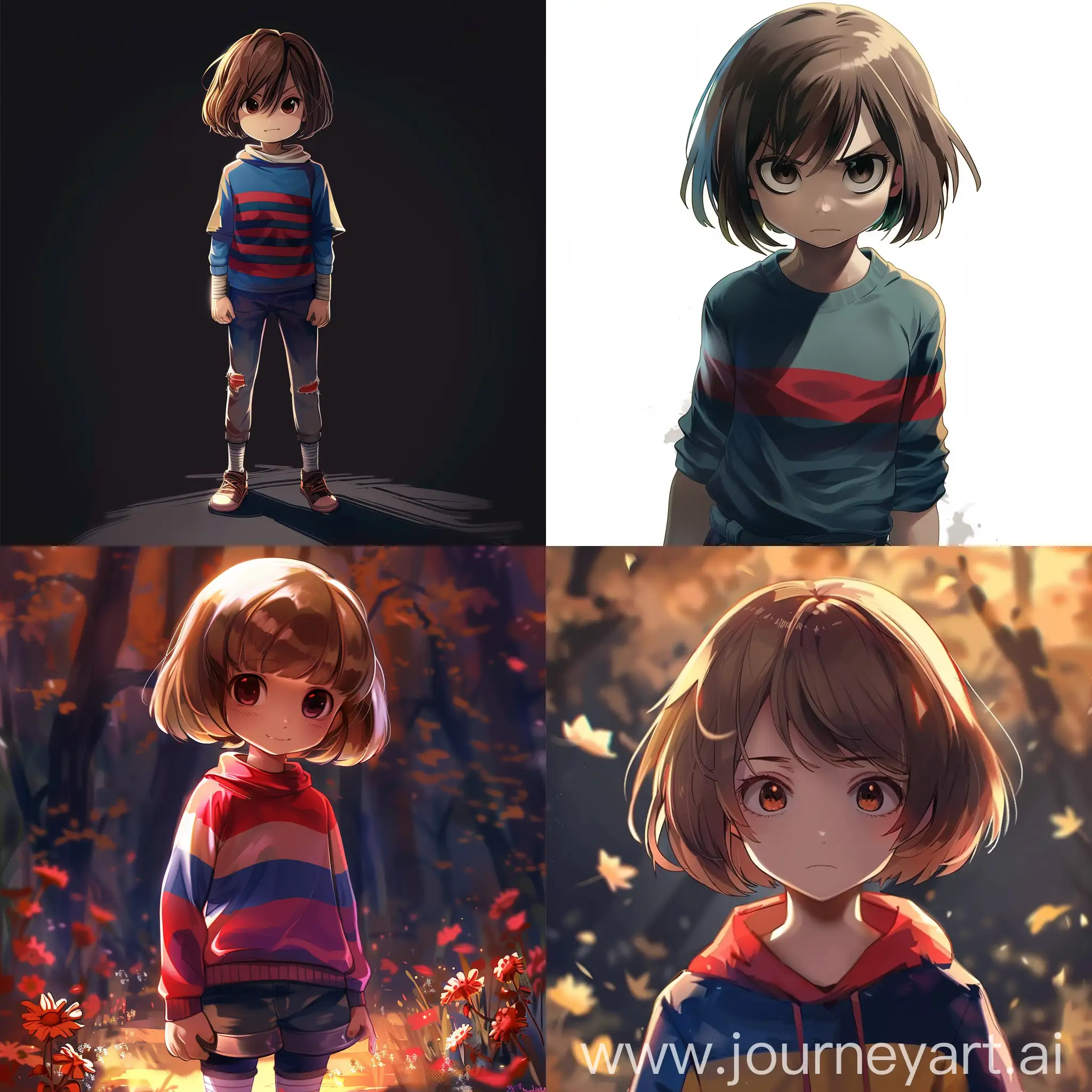 Frisk-Undertale-2D-Anime-Full-Body-Realistic-Art