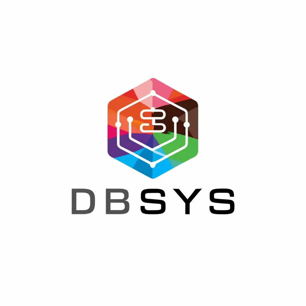 a logo design,with the text "dbsys", main symbol:computer processor, chipset, data base system,Moderate,be used in Internet industry,clear background