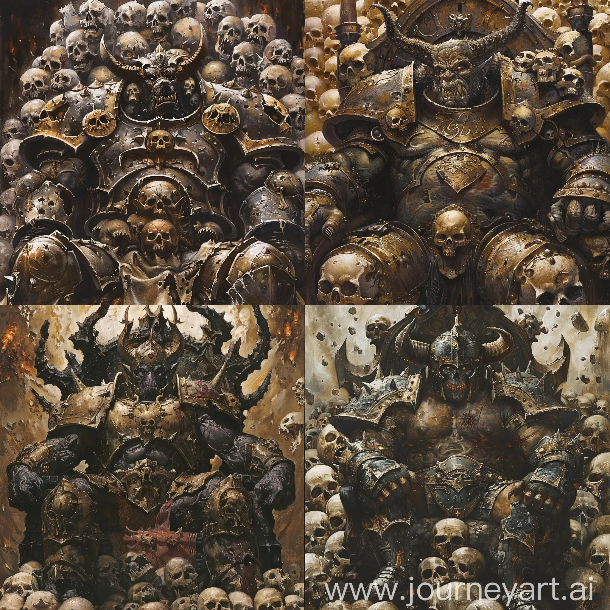 Colossal-Khorne-Blood-God-on-Throne-of-Skulls