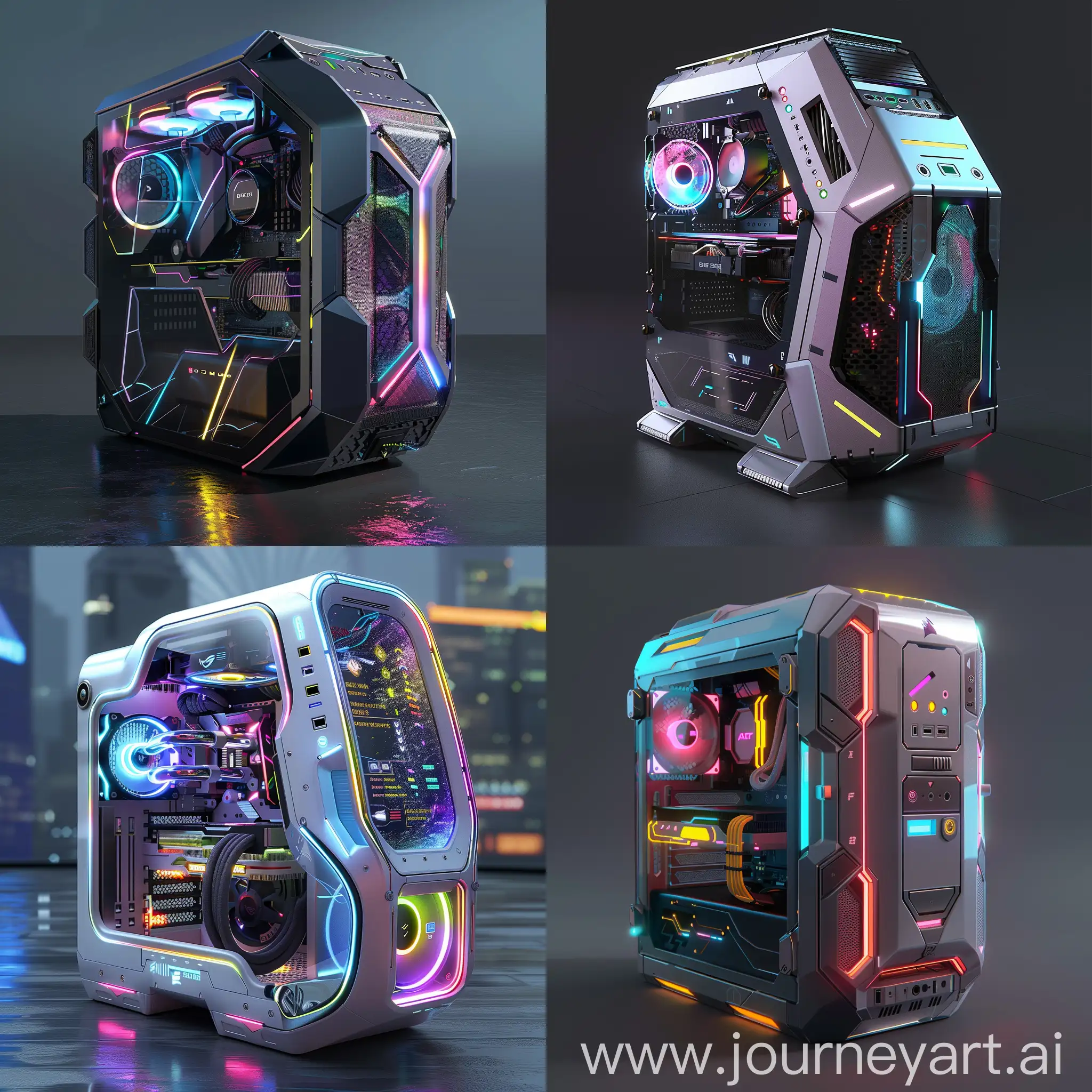 Futuristic-PC-Case-with-Modular-Design-and-Advanced-Features