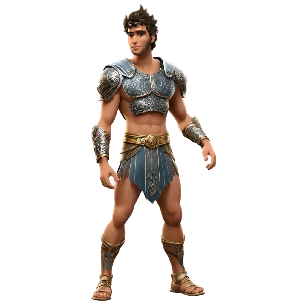  perseus 3d cartoon