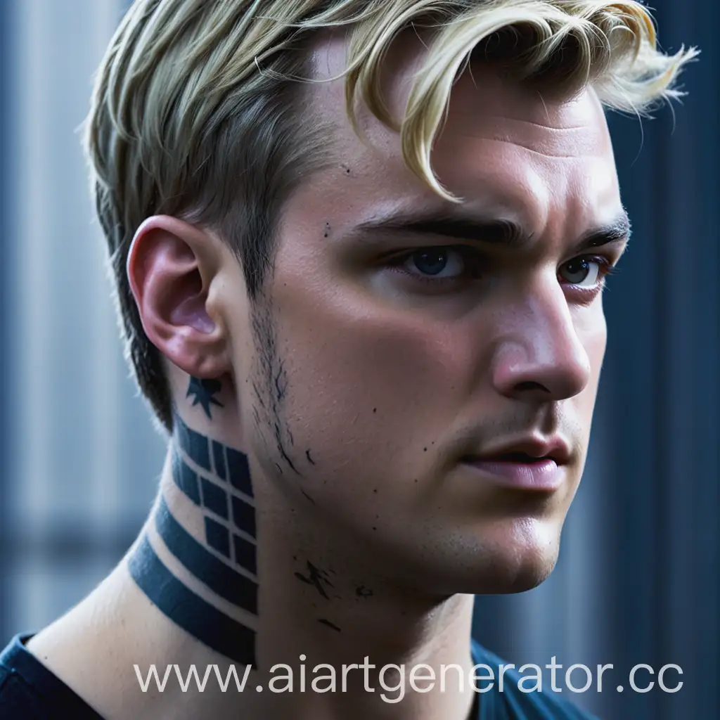 Blonde-Eric-from-Divergent-with-Serious-Expression-and-Neck-Tattoos