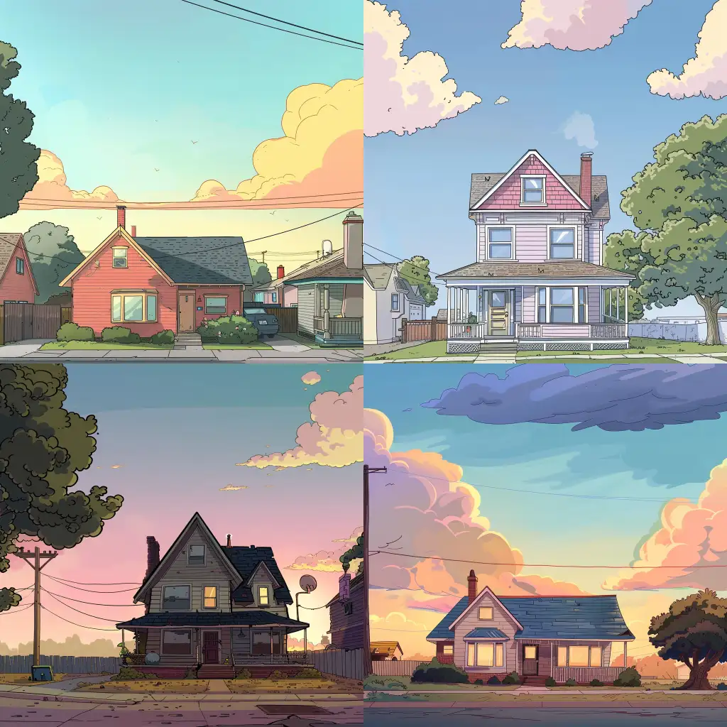 Cartoon-Sky-with-Faded-Colors-No-House-Just-the-Sky