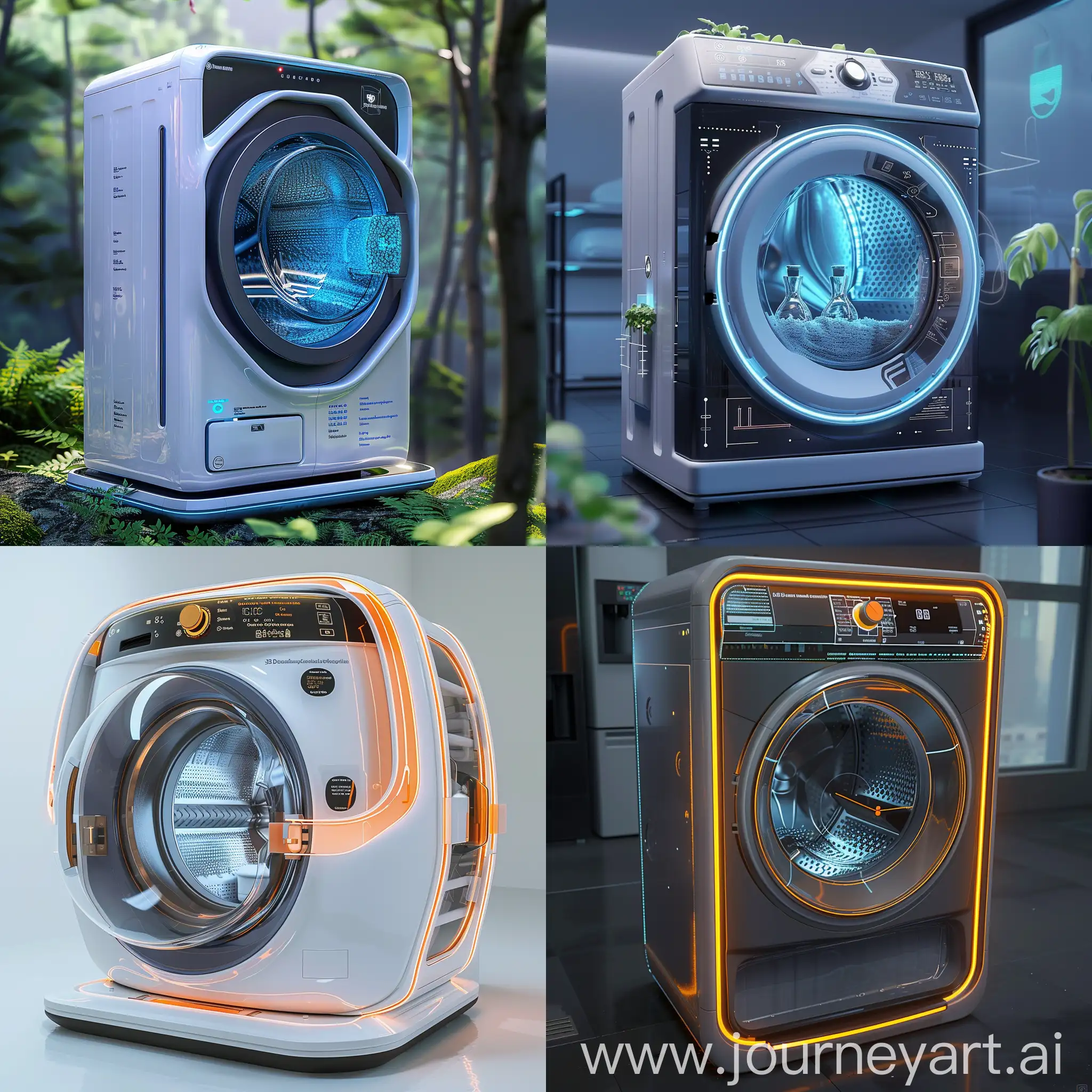 Advanced-AIPowered-Futuristic-Washing-Machine-with-Integrated-Smart-Technologies