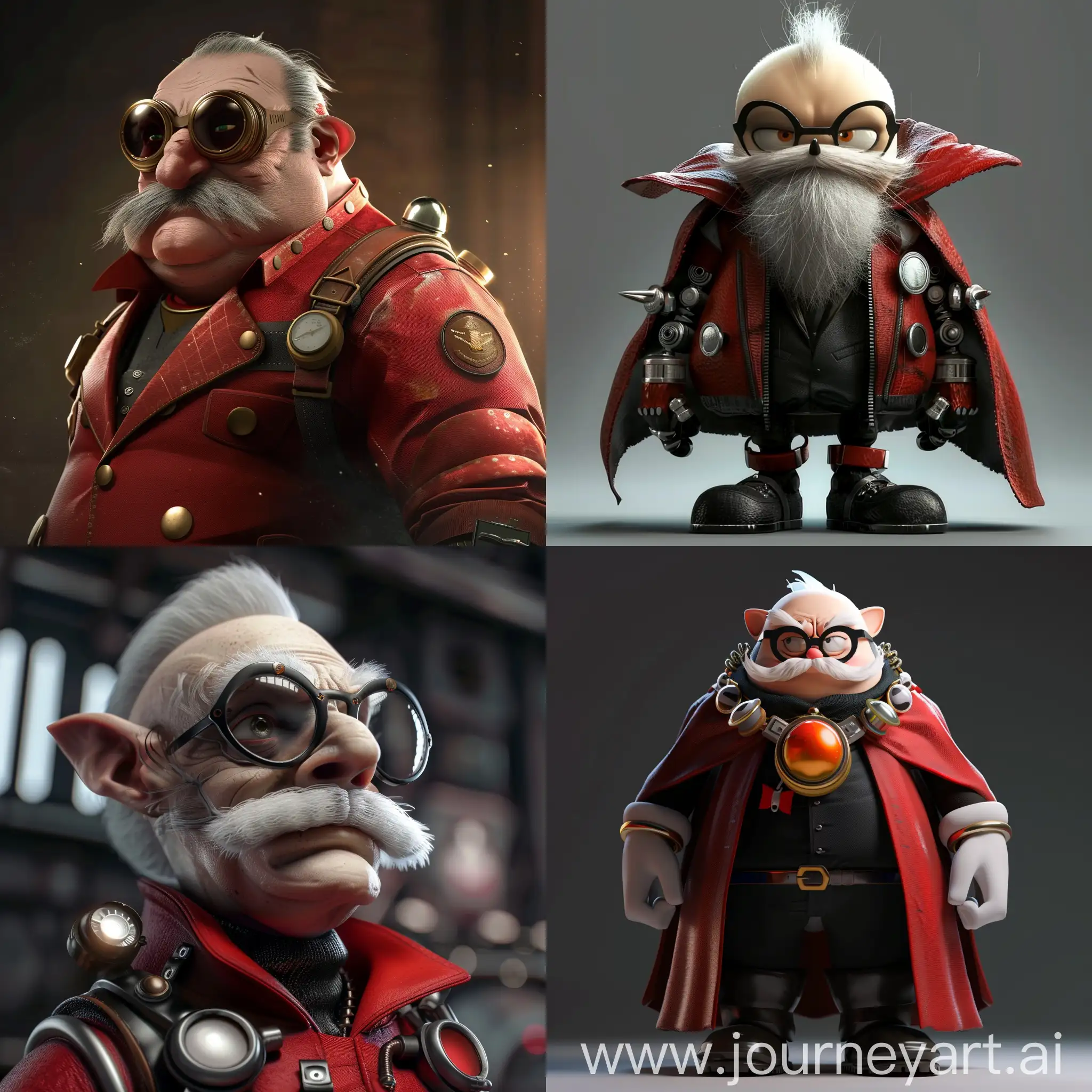 Doctor Eggman (Dr. Ivo Robotnik) (from the universes of Sonic the Hedgehog)