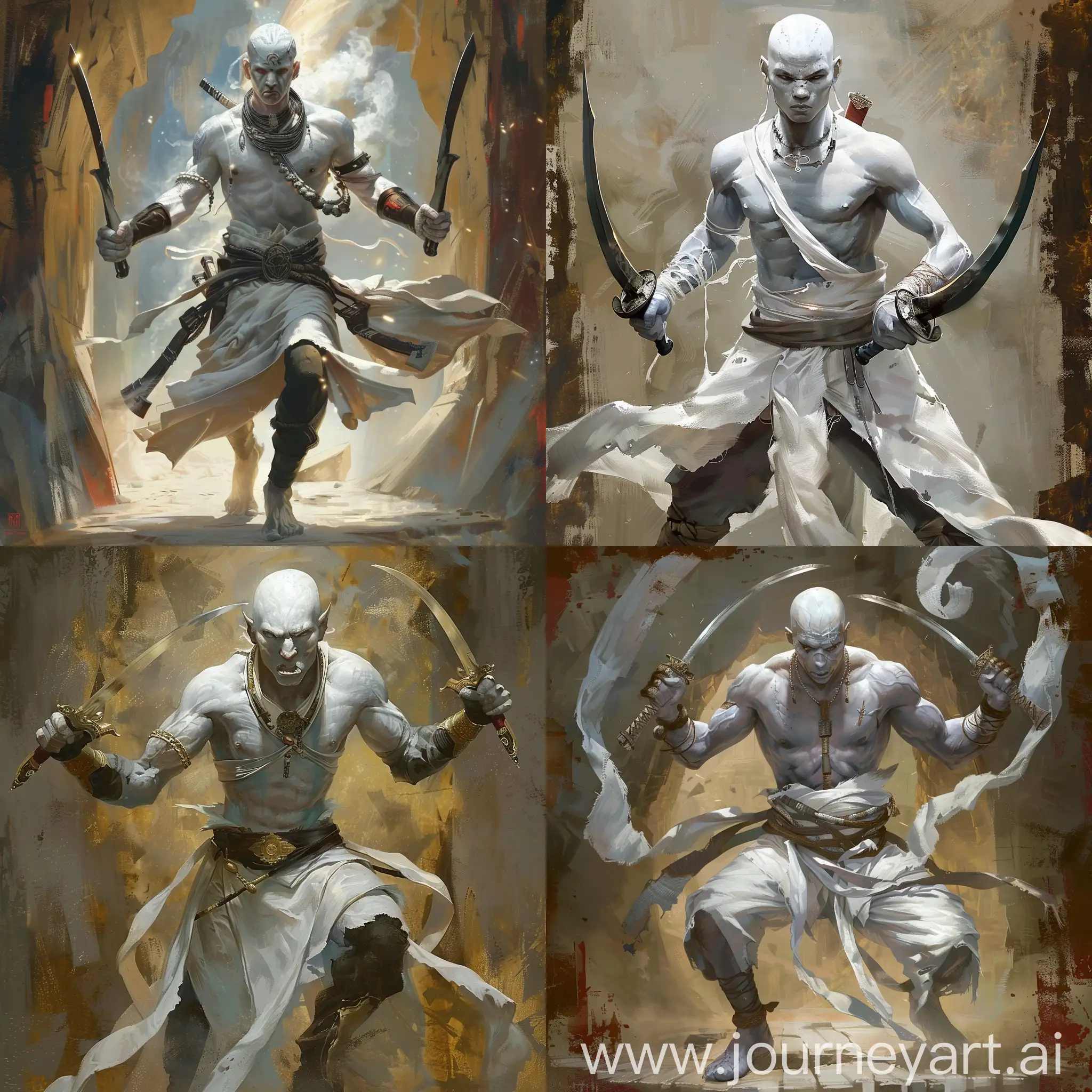 White-Male-Yuanti-Warrior-Wielding-Dual-Weapons