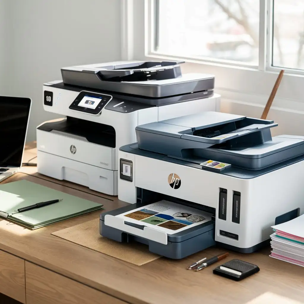 HP 137 Printer and HP 8023 Printer Portrait