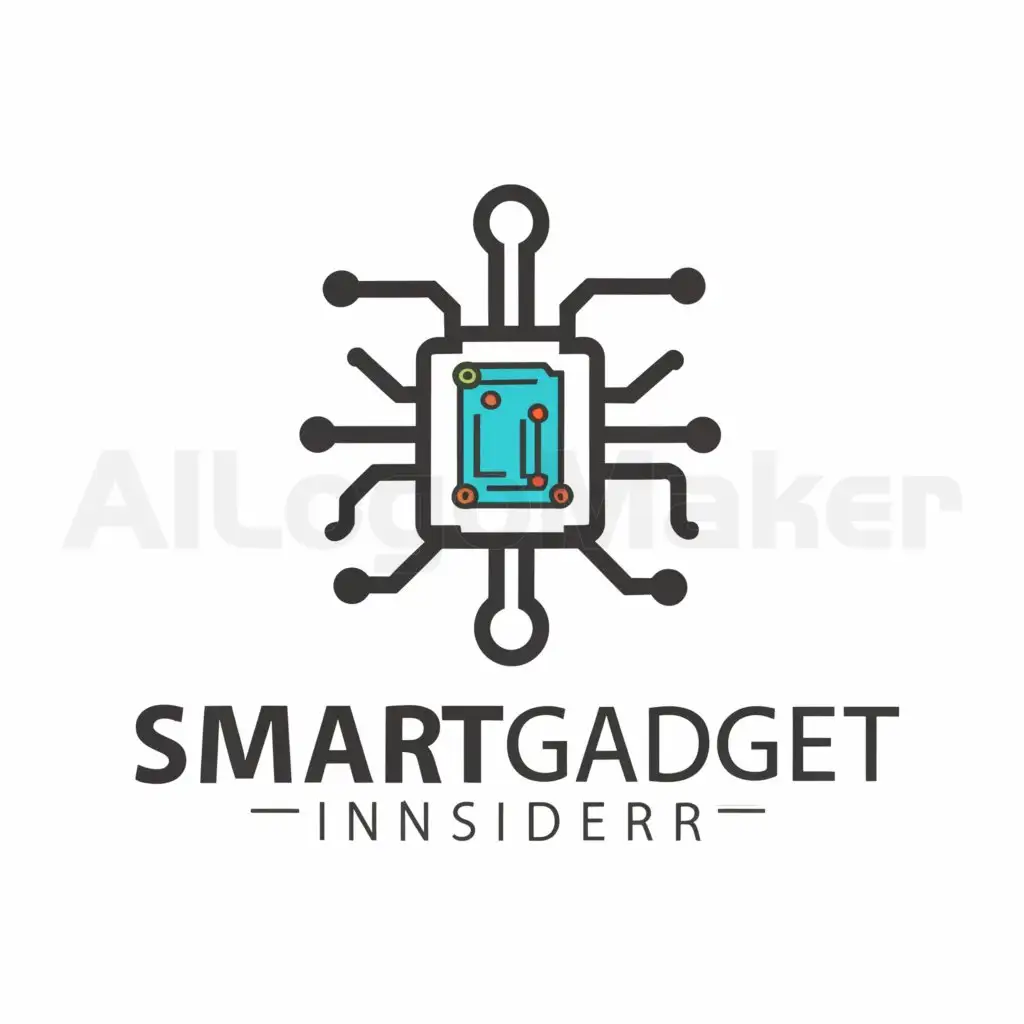 a logo design,with the text "Smart Gadget Insider", main symbol:electronics,Moderate,clear background