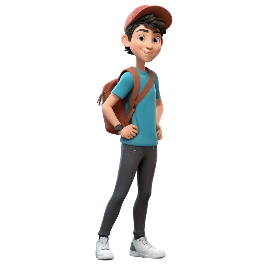 Adorable-Teenager-in-3D-Cartoon-Style-PNG-Image-for-Vibrant-Online-Content