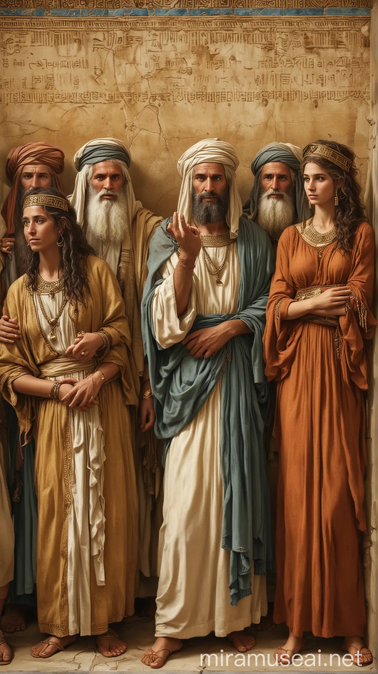 Ancient Israelites Avoiding Intermarriage with Foreigners
